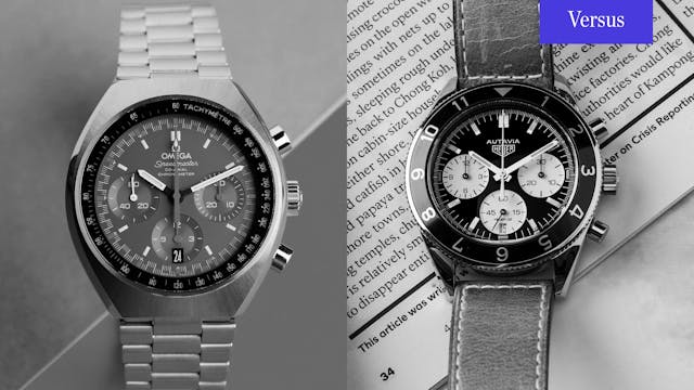 Omega Speedmaster Mark II Racing vs. ...