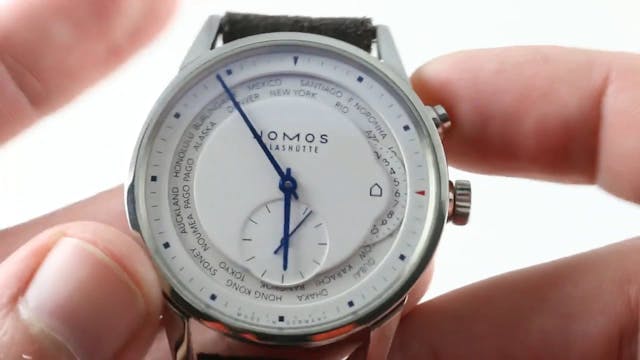 Nomos Glashutte Zurich Weltzeit (Worl...