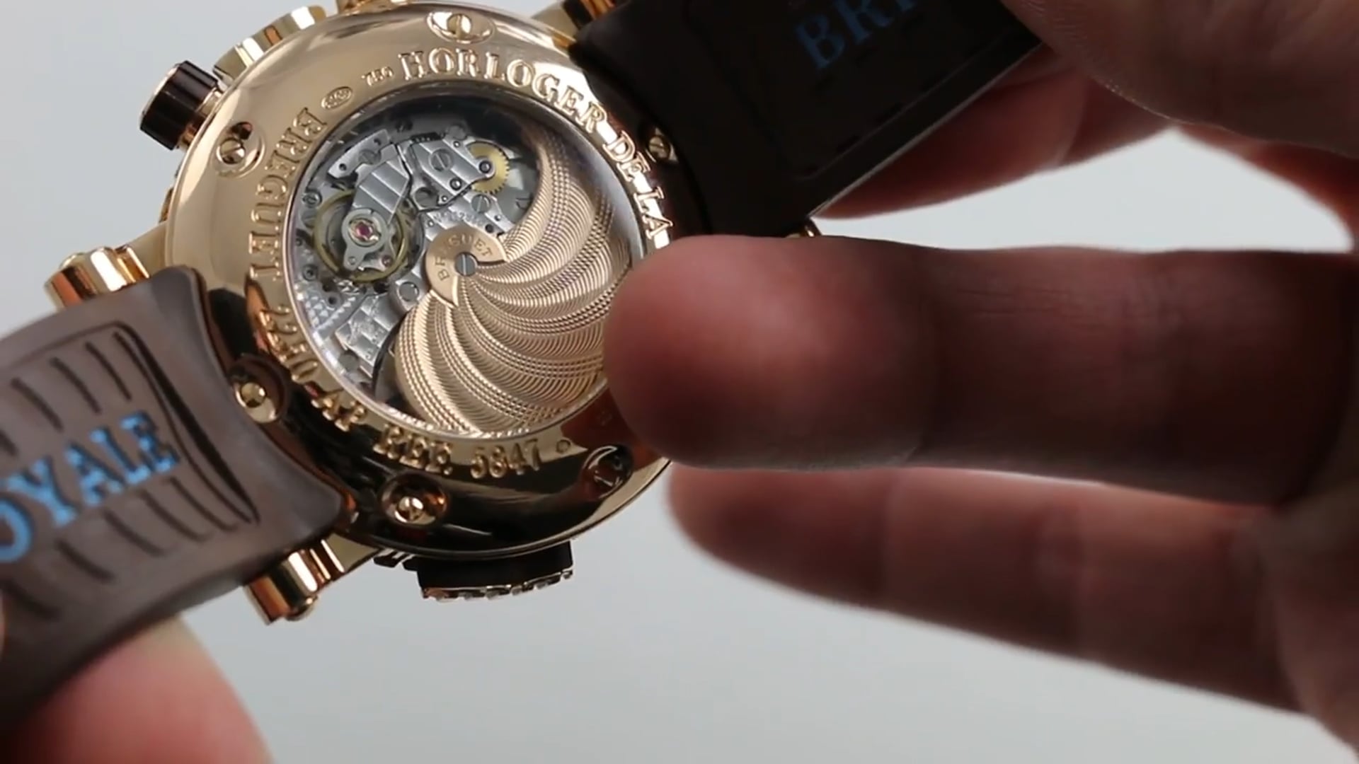 How To Set The Alarm On A Breguet Marine Royale 5847Brz25Zv