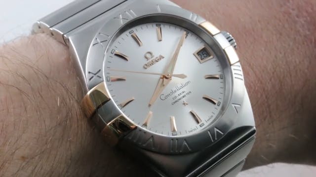 Omega Constellation Co Axial Chronome...