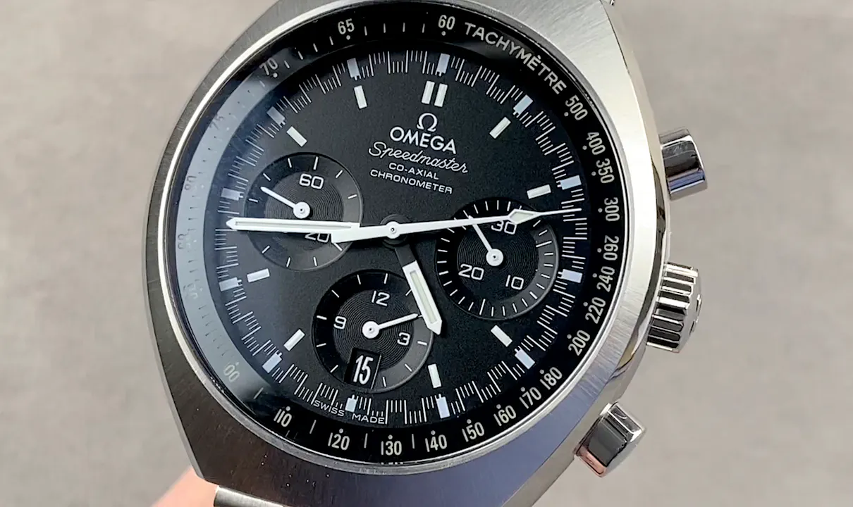 Omega Speedmaster Mark II Chronograph 327.10.43.50.01.001  display picture 2