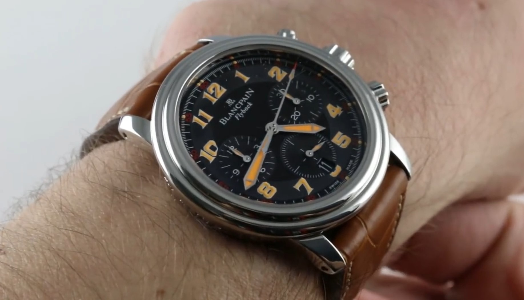 Blancpain leman flyback review sale