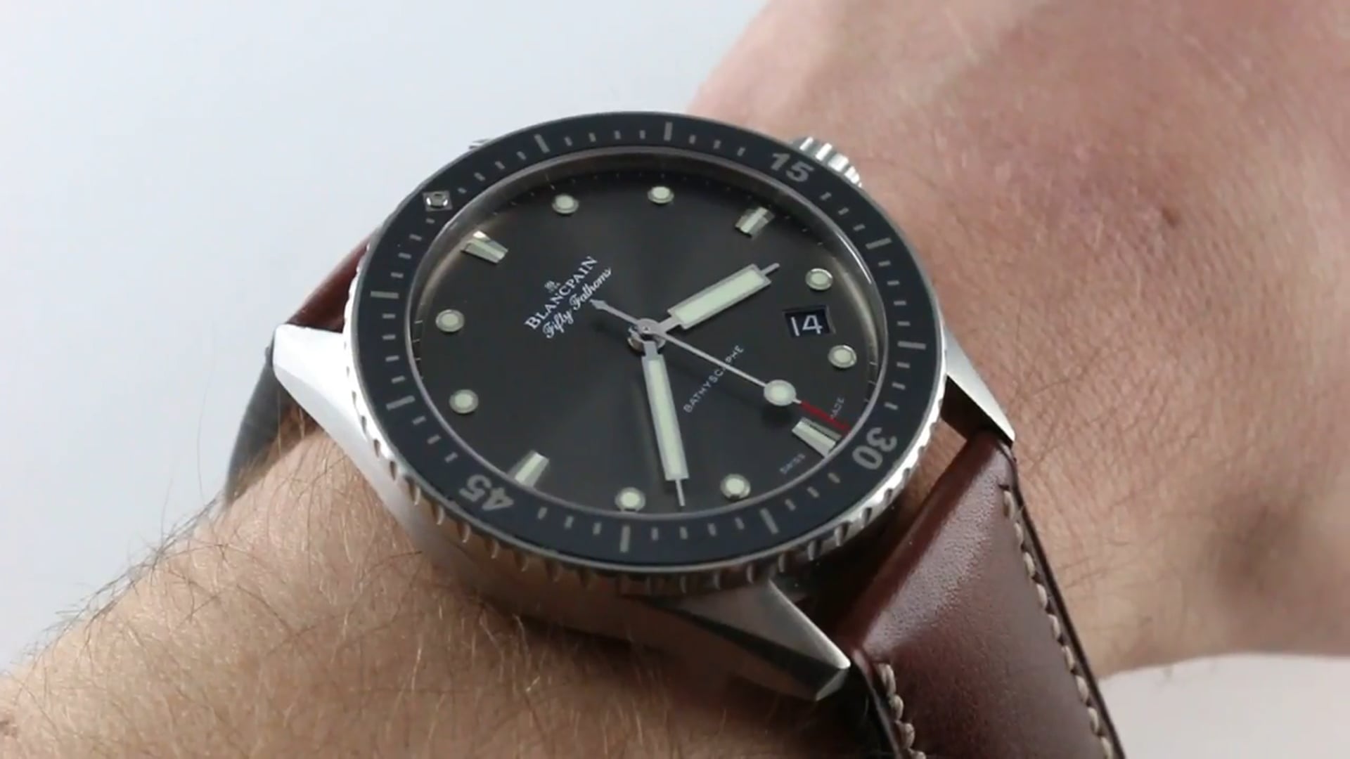 Blancpain Fifty Fathoms Bathyscaphe 5000 0240 Review