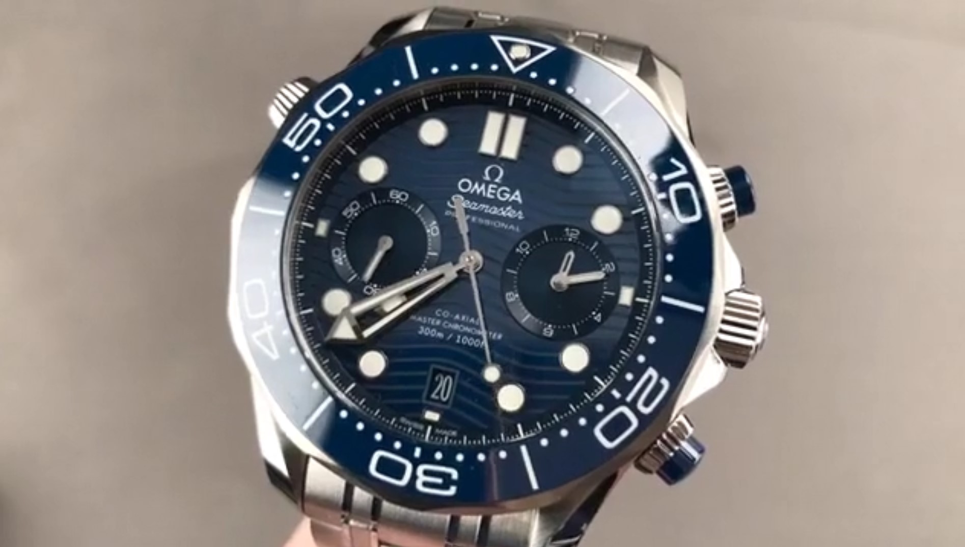 Omega Seamaster Diver 300M Chronograph 210.30.44.51.03.001 Review