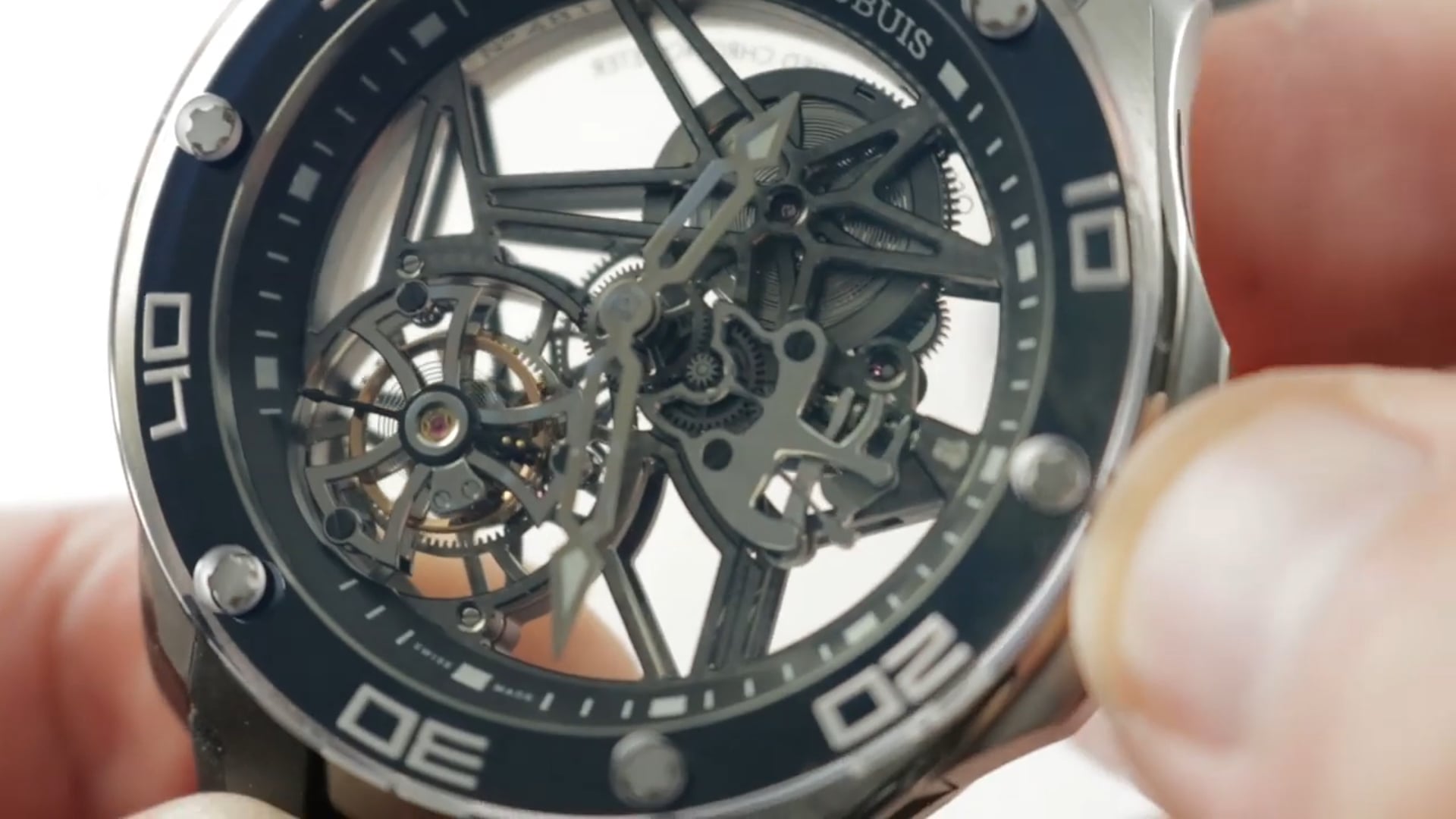 Roger Dubuis Pulsion Skeleton Flying Tourbillon Rddbpu0002 Tourbillon Review