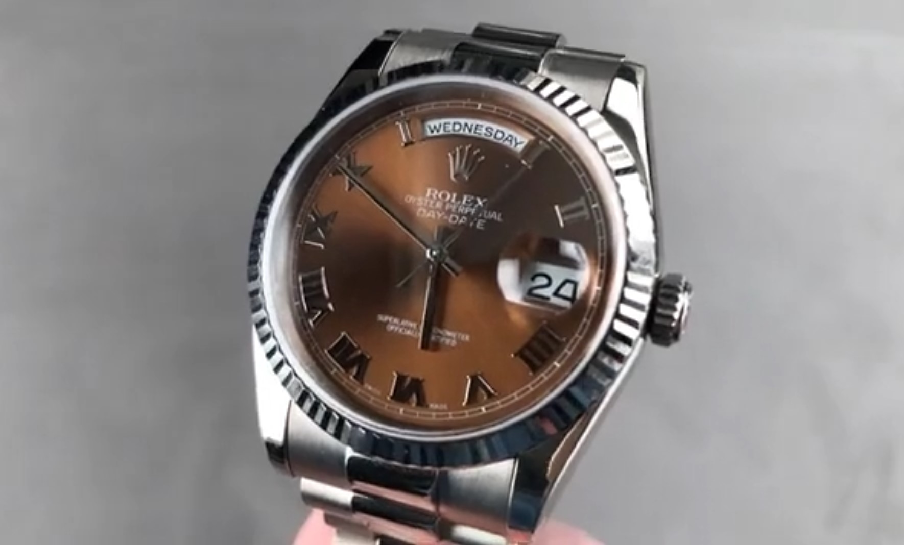 Rolex discount havana dial