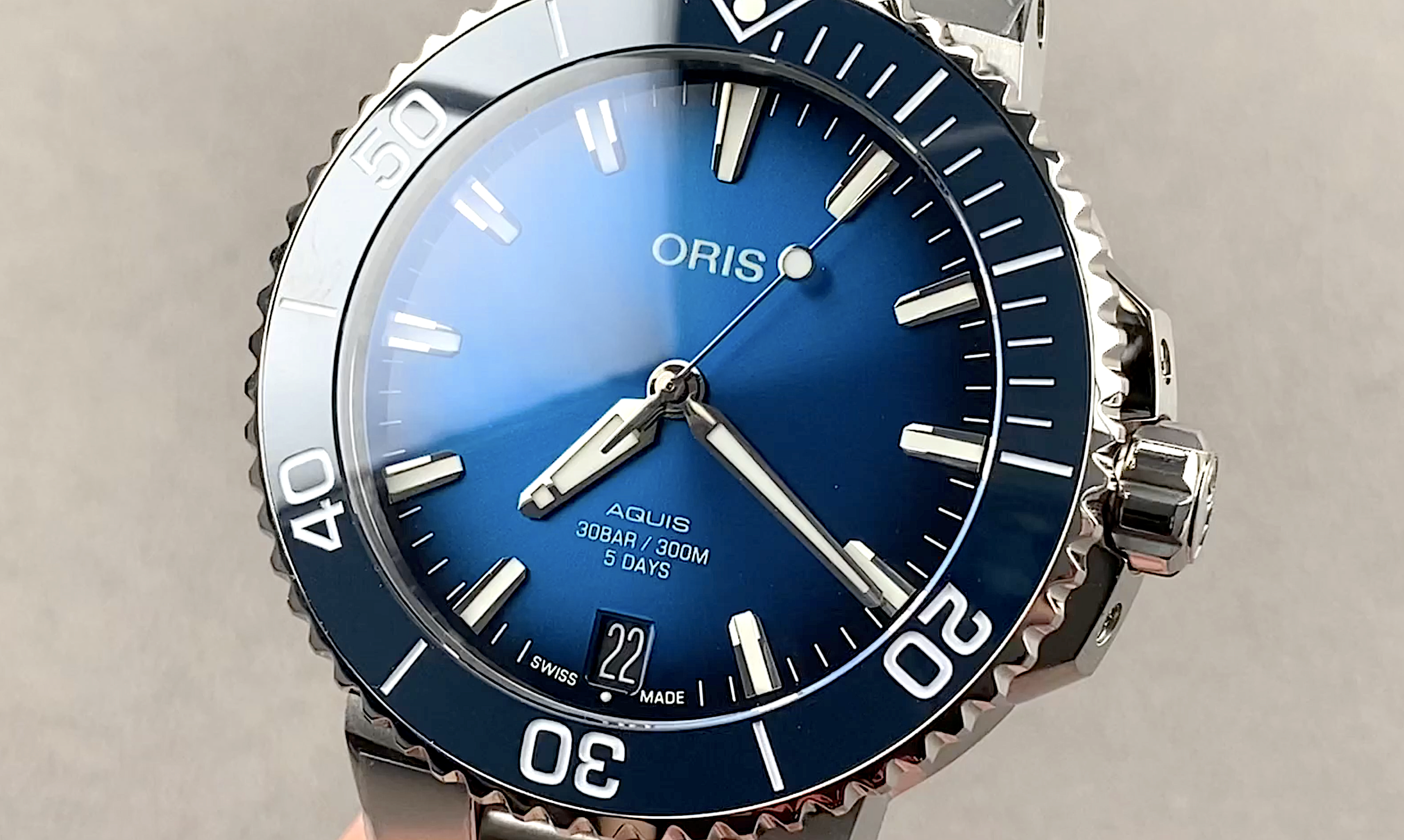Oris Aquis Date Calibre 400 01 400 7769 4135-07 8 22 09PEB