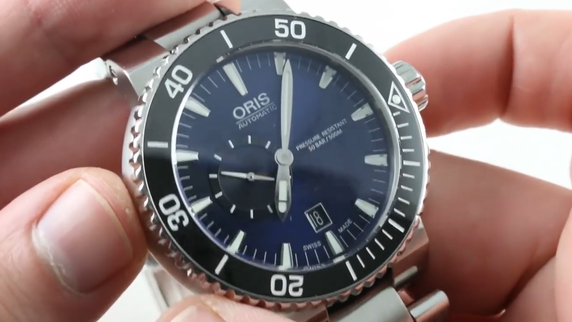 Oris aquis hotsell titanium review