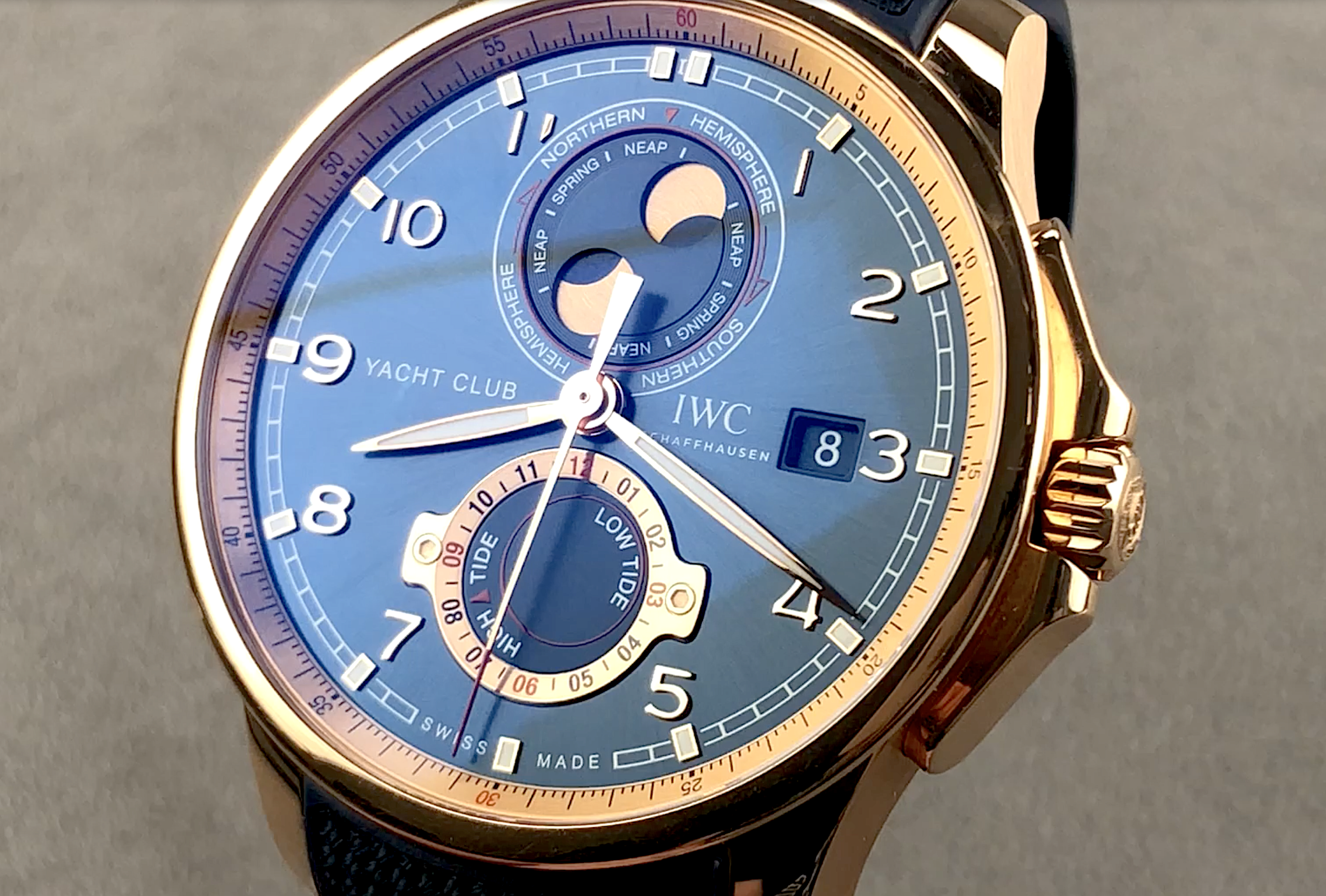 IWC Portugieser Yacht Club Moon & Tide IW3440-01