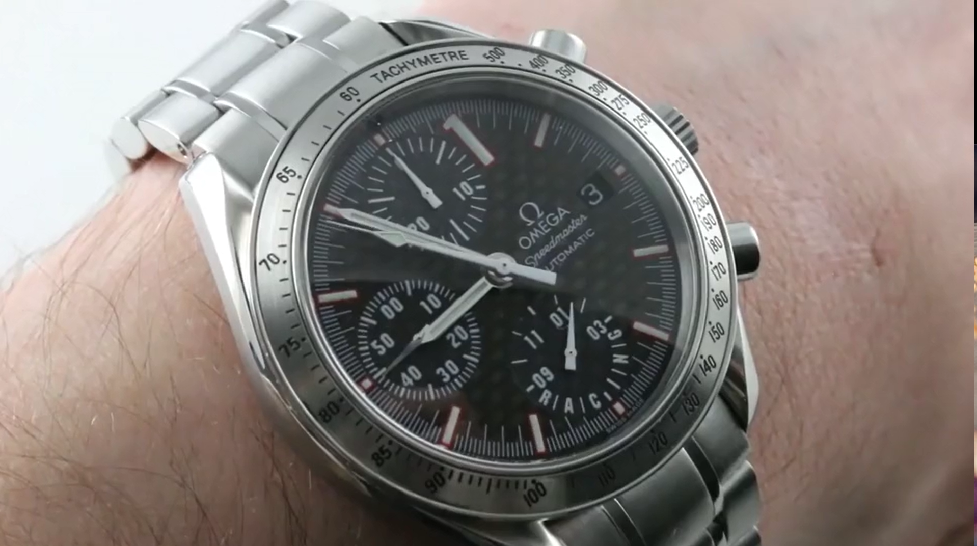 Omega Speedmaster Date Michael Schumacher Limited Edition (3519.50.00) Review