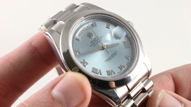 Rolex Day Date II 218206 Review