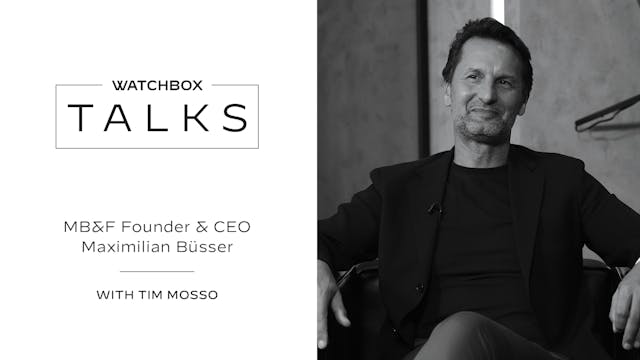 MB&F’s Max Büsser on Finding Success ...