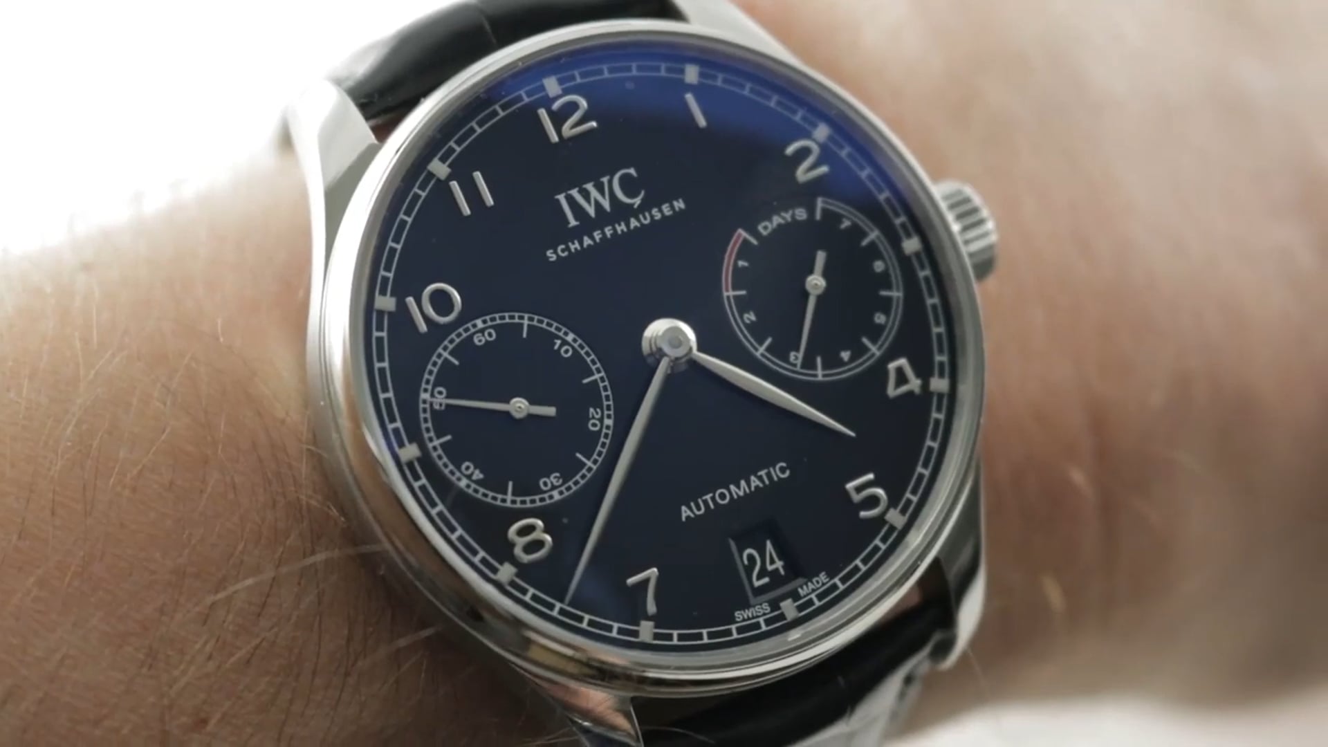 Iwc portugieser 7 on sale days