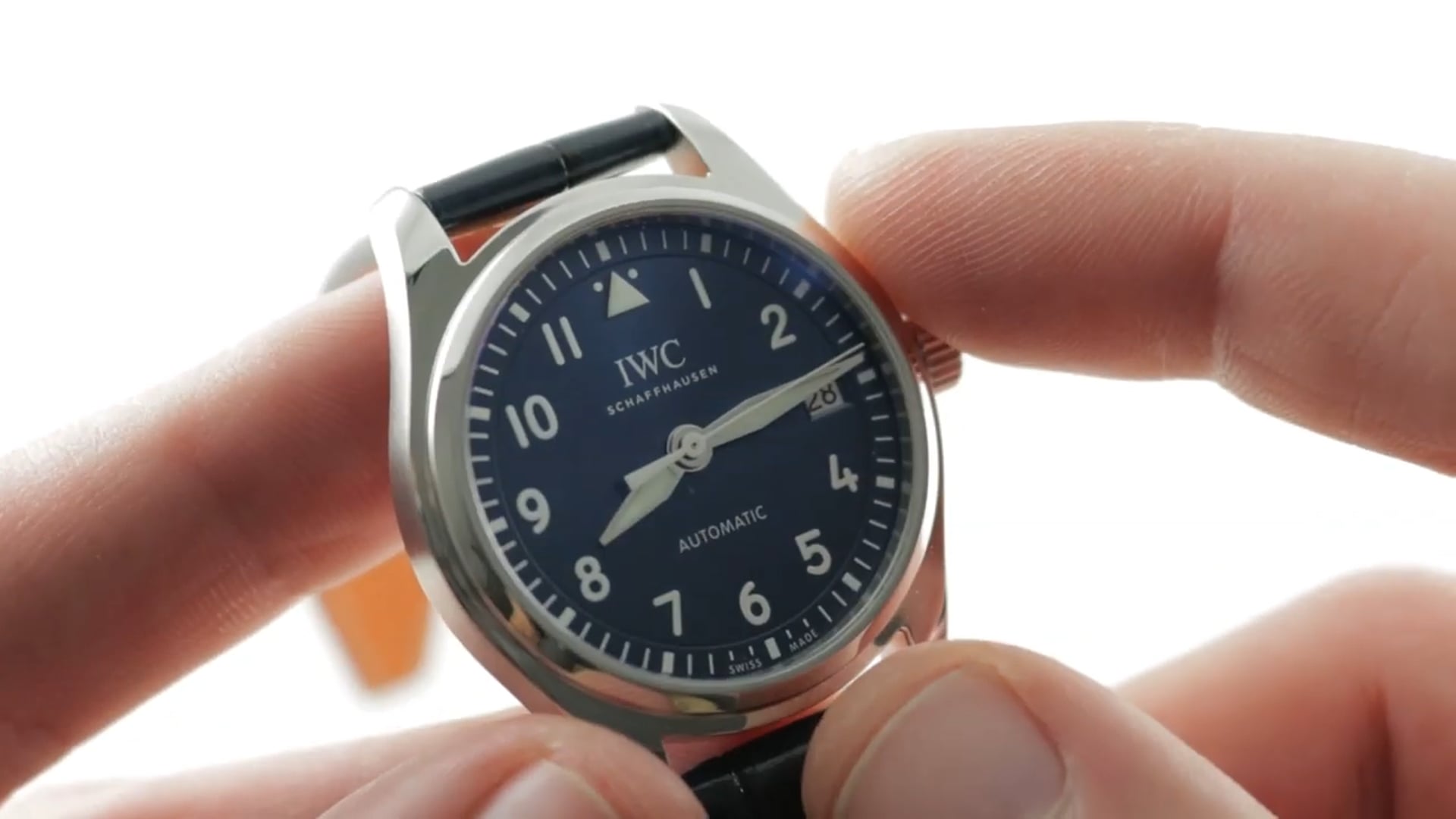 IWC Pilots Watch 36mm IW3240 08 Review IWC Reviews The 1916