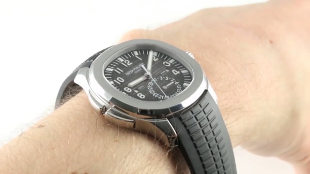 Patek Philippe Aquanaut Travel Time 5164A-001 GMT Review