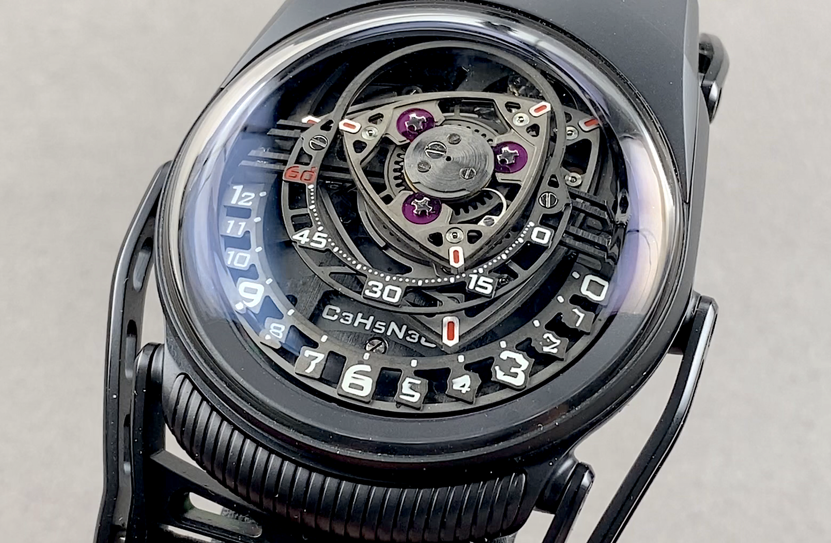 Urwerk x MB&F C3H5N309 Experiment  ZR012 "Nitro" Limited Edition