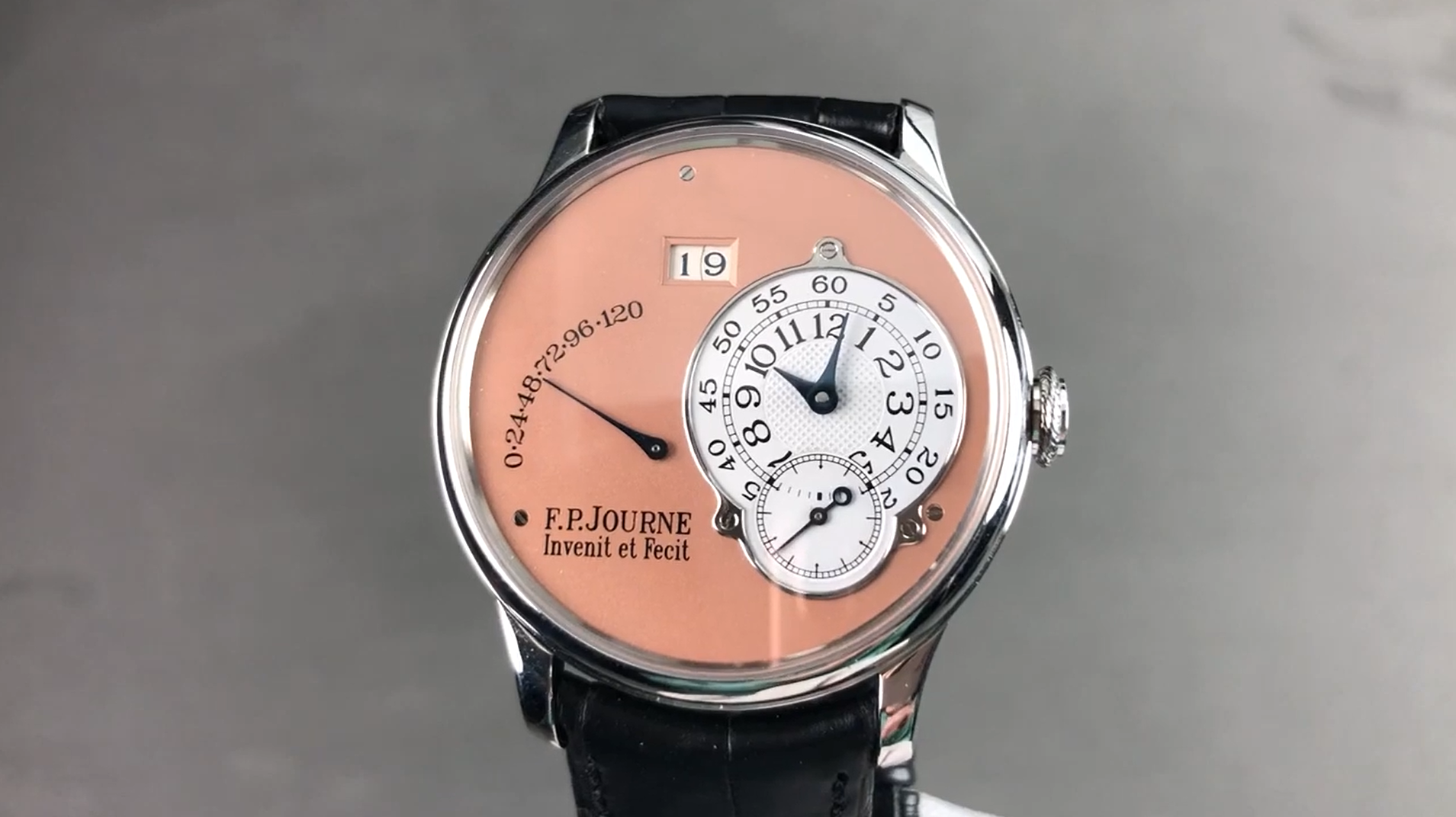 F.P. Journe 38mm Platinum Octa Reserve De Marche (Rose Dial) Review
