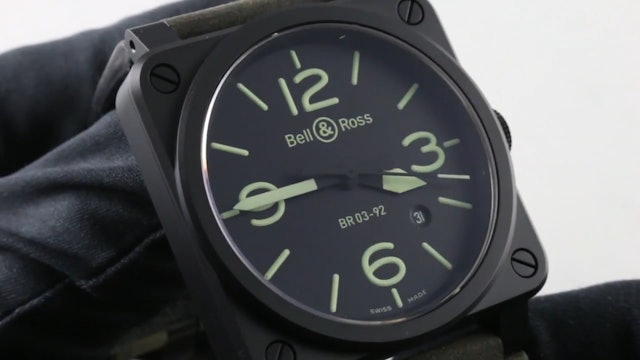 Bell & Ross Instrument (Epic Lume) BR 03 92 Nightlum (Br0392 Bl3 Ce Sca) Review