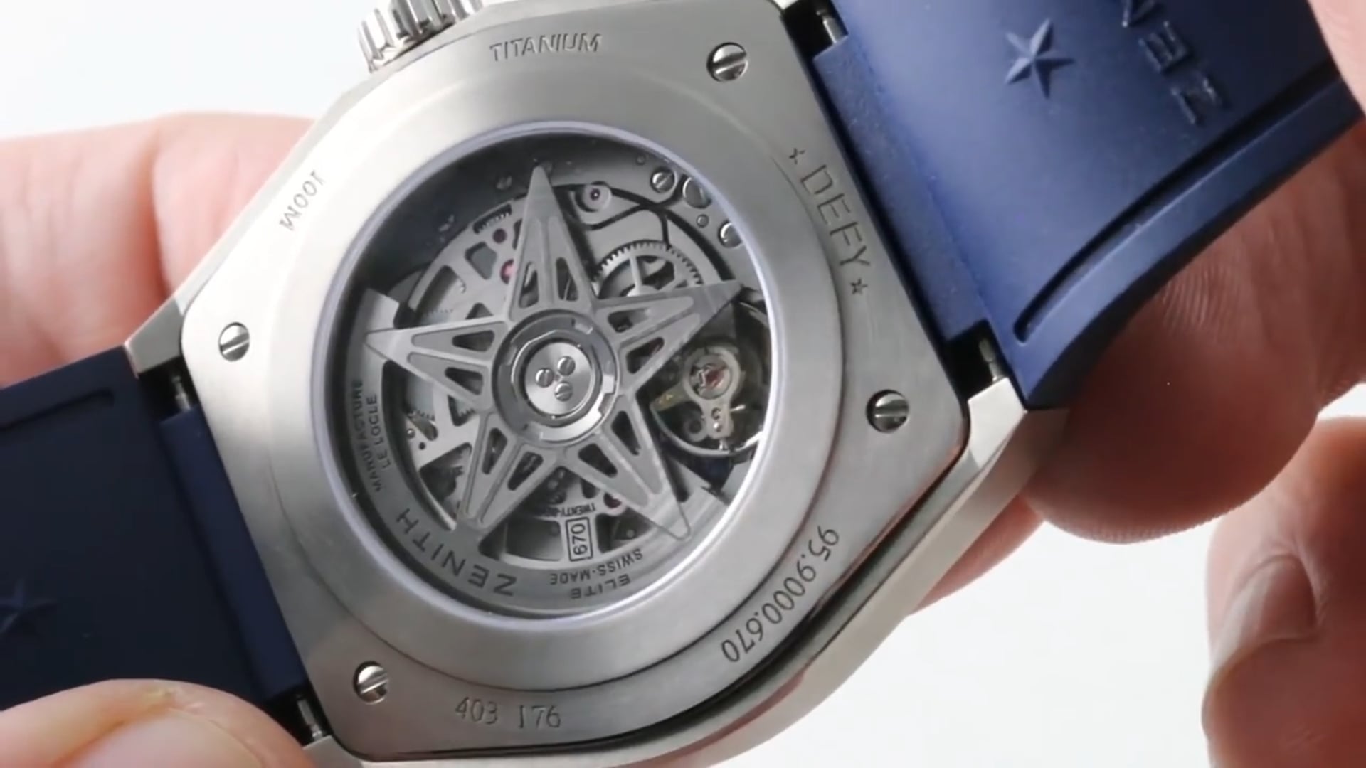 2018 Zenith Defy Classic 41mm Blue Dial 95.9000.670 51.R790 Review