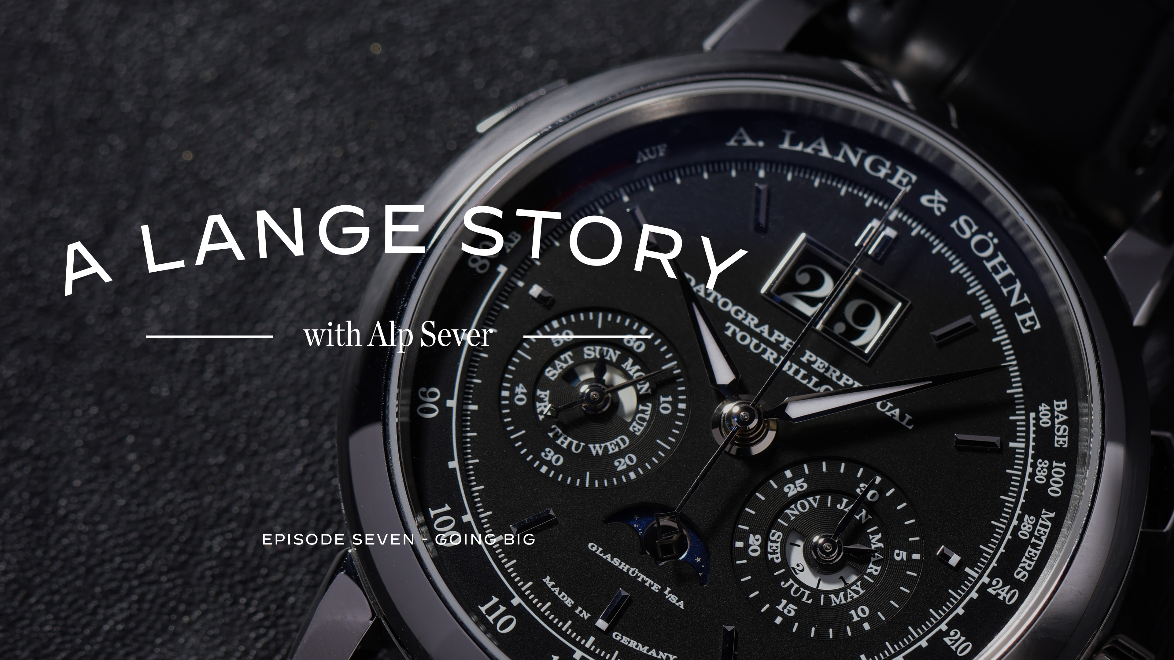 A Lange Story Watchbox Studios