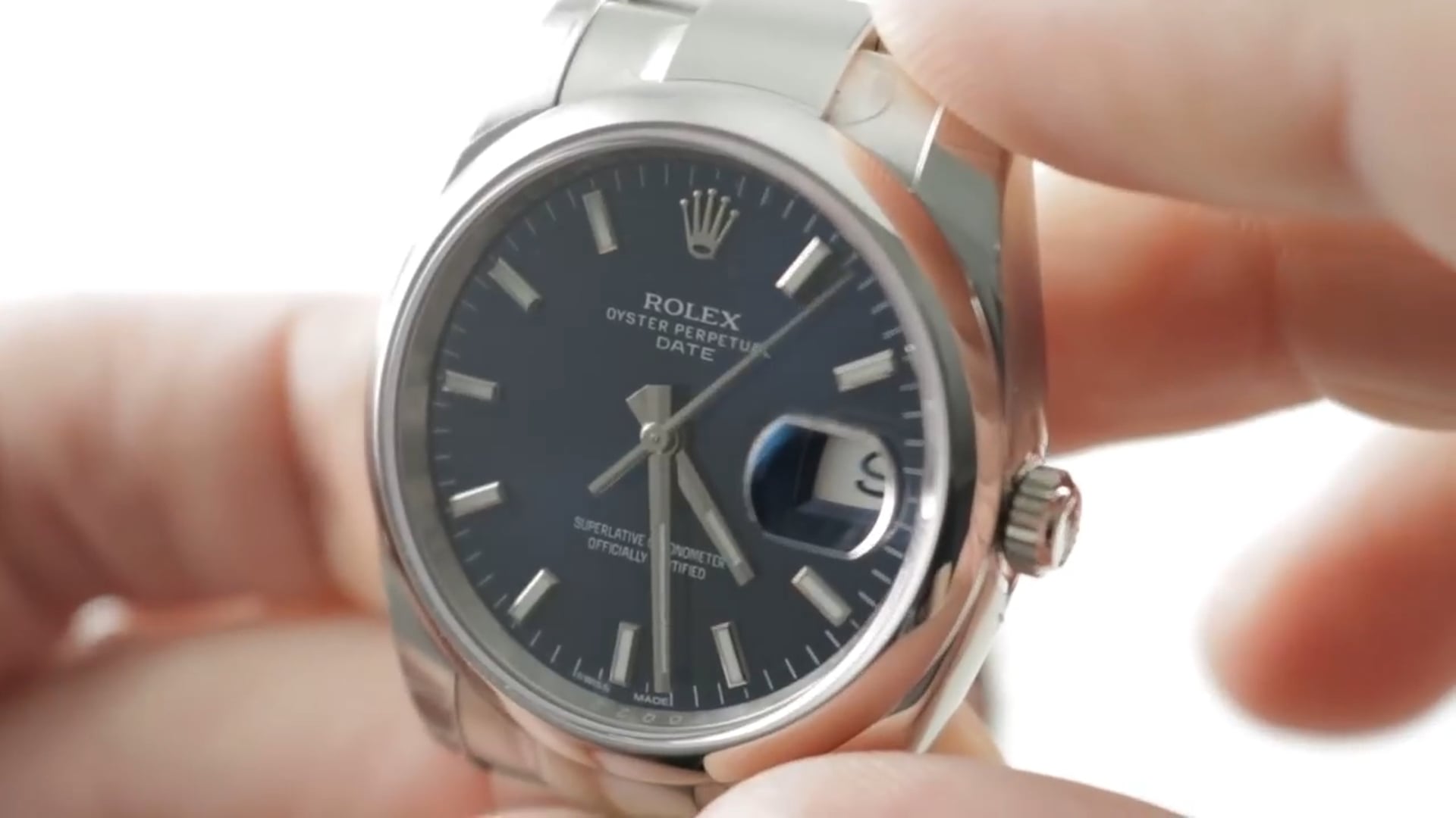 Rolex oyster perpetual date on sale 115200