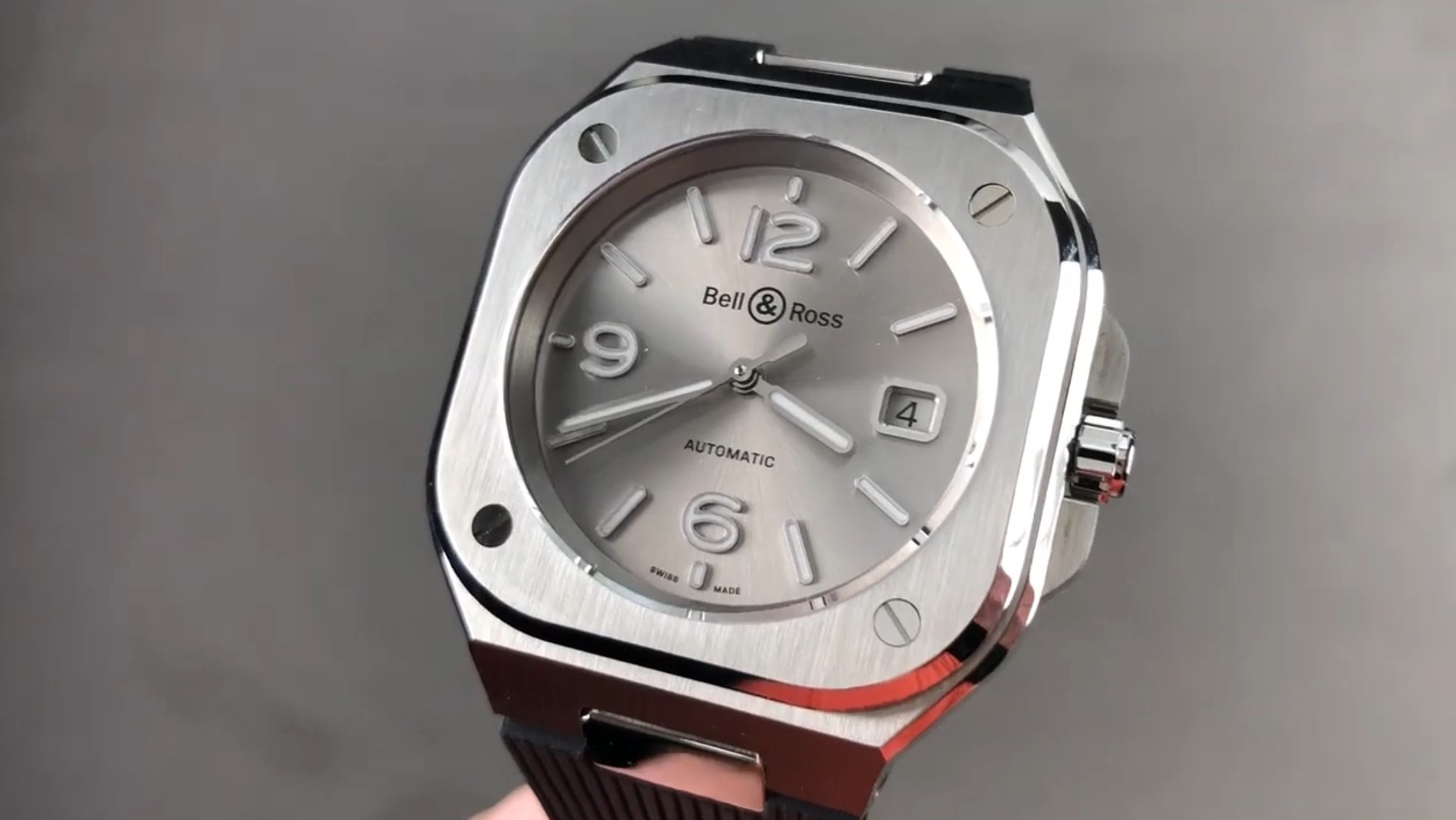 Bell & Ross BR 05 Grey Steel BR05A-GR-ST/SRB Review