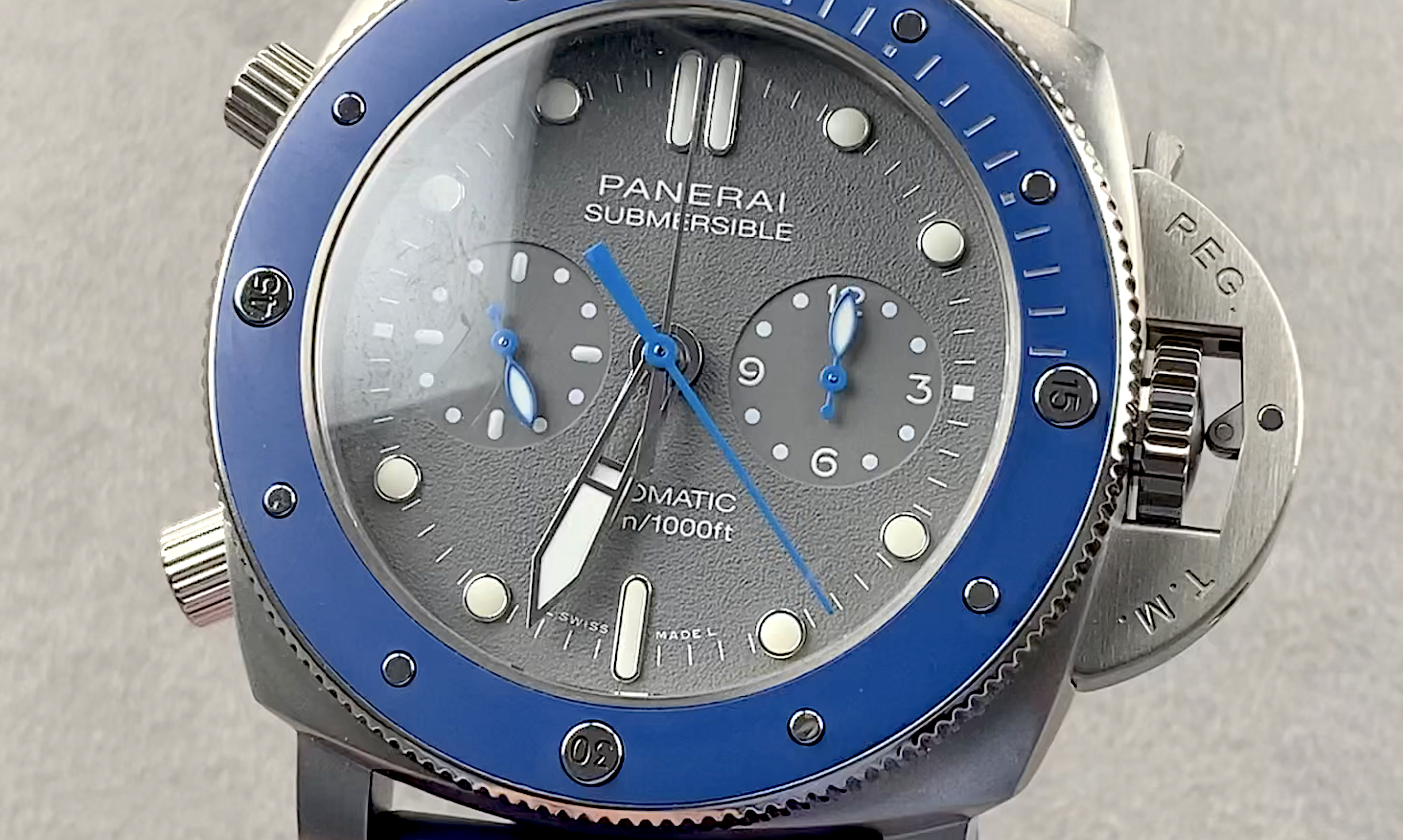 Panerai Submersible Chrono Guillaume Nery Edition PAM 982