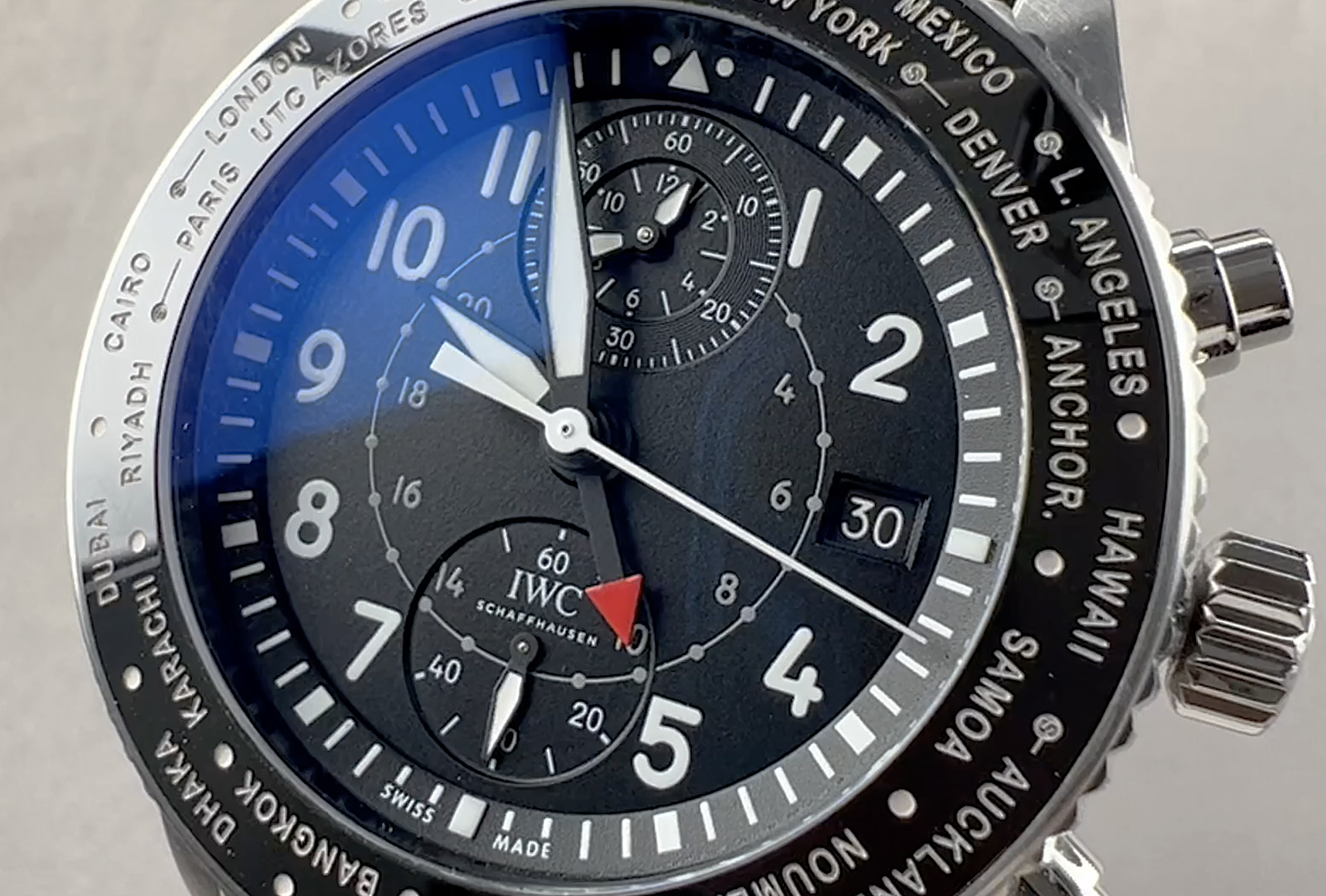 IWC Pilot's Watch Timezoner Chronograph IW3950-01