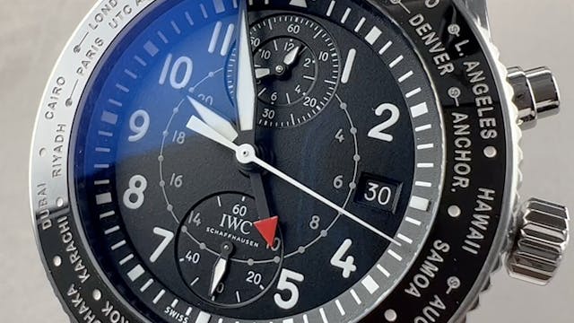 IWC Pilot's Watch Timezoner Chronogra...