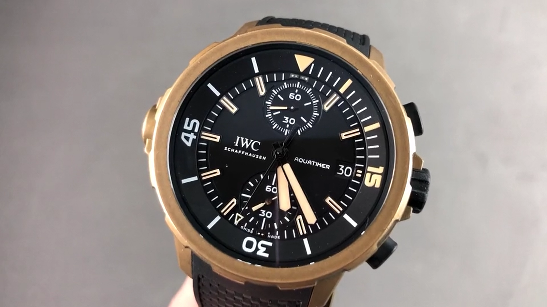IWC Aquatimer Bronze Chronograph "Edition Expedition Charles Darwin" IW3795-03