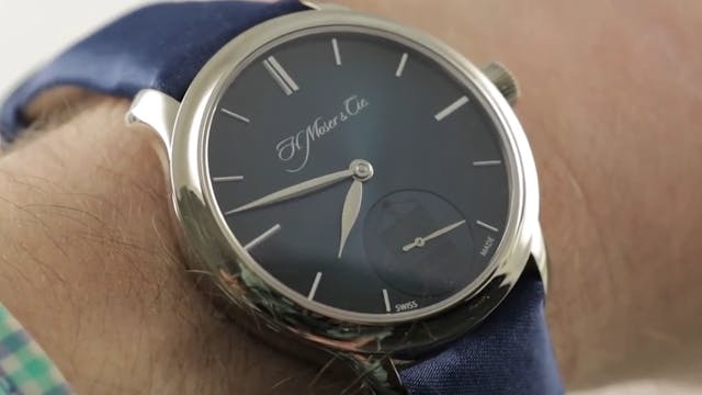 H. Moser & Cie. Endeavour Small Secon...
