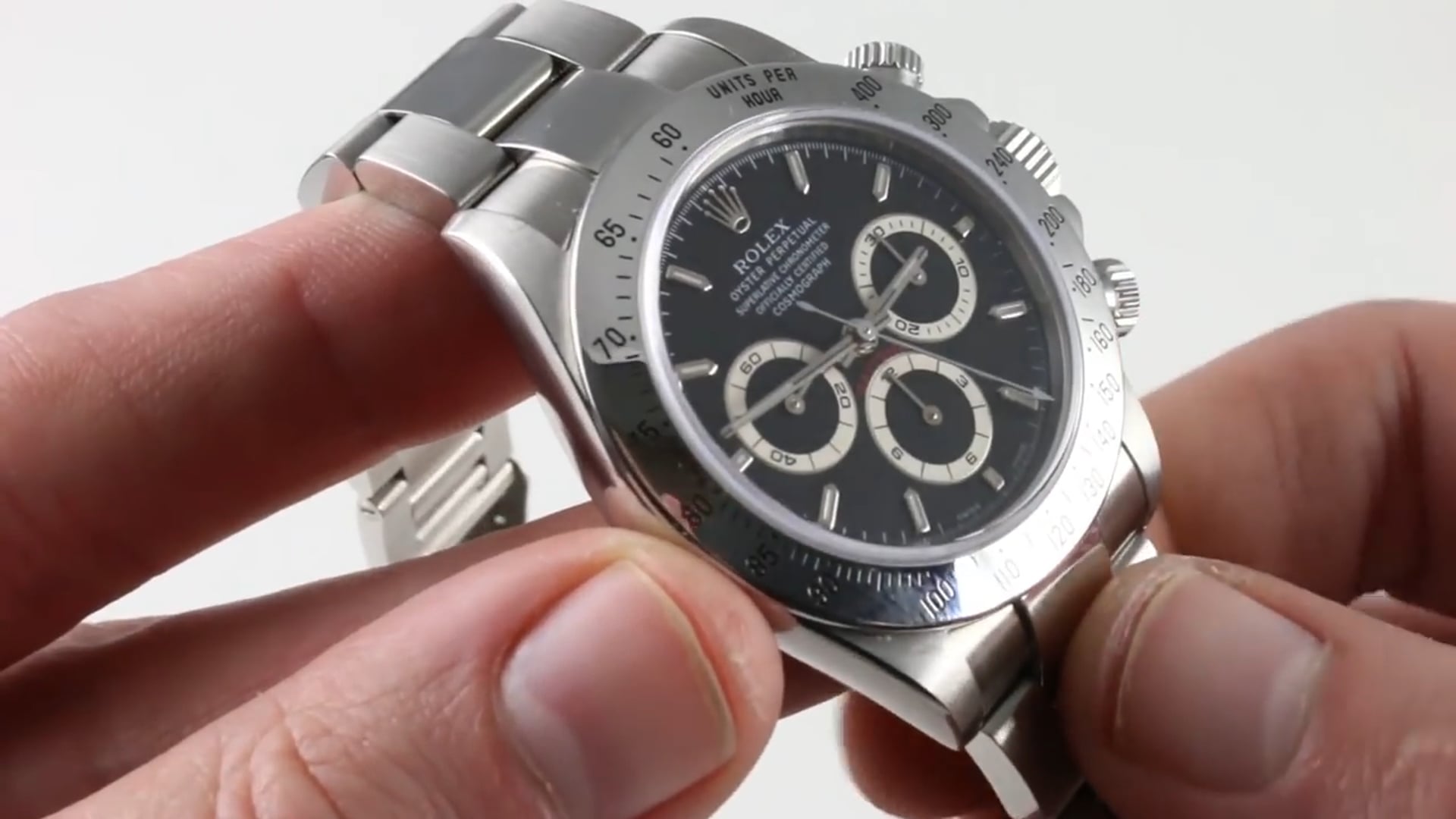 Rolex Daytona 116520 Oyster Black Cosmograph Dial Mens Watch | Rolex | Buy  at TrueFacet