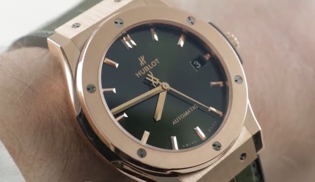 Hublot Classic Fusion "King Gold" Gre...