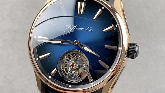 H. Moser & Cie Pioneer Tourbillon Limited Edition 3804-0900