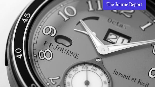 How Auctions Impact F.P. Journe