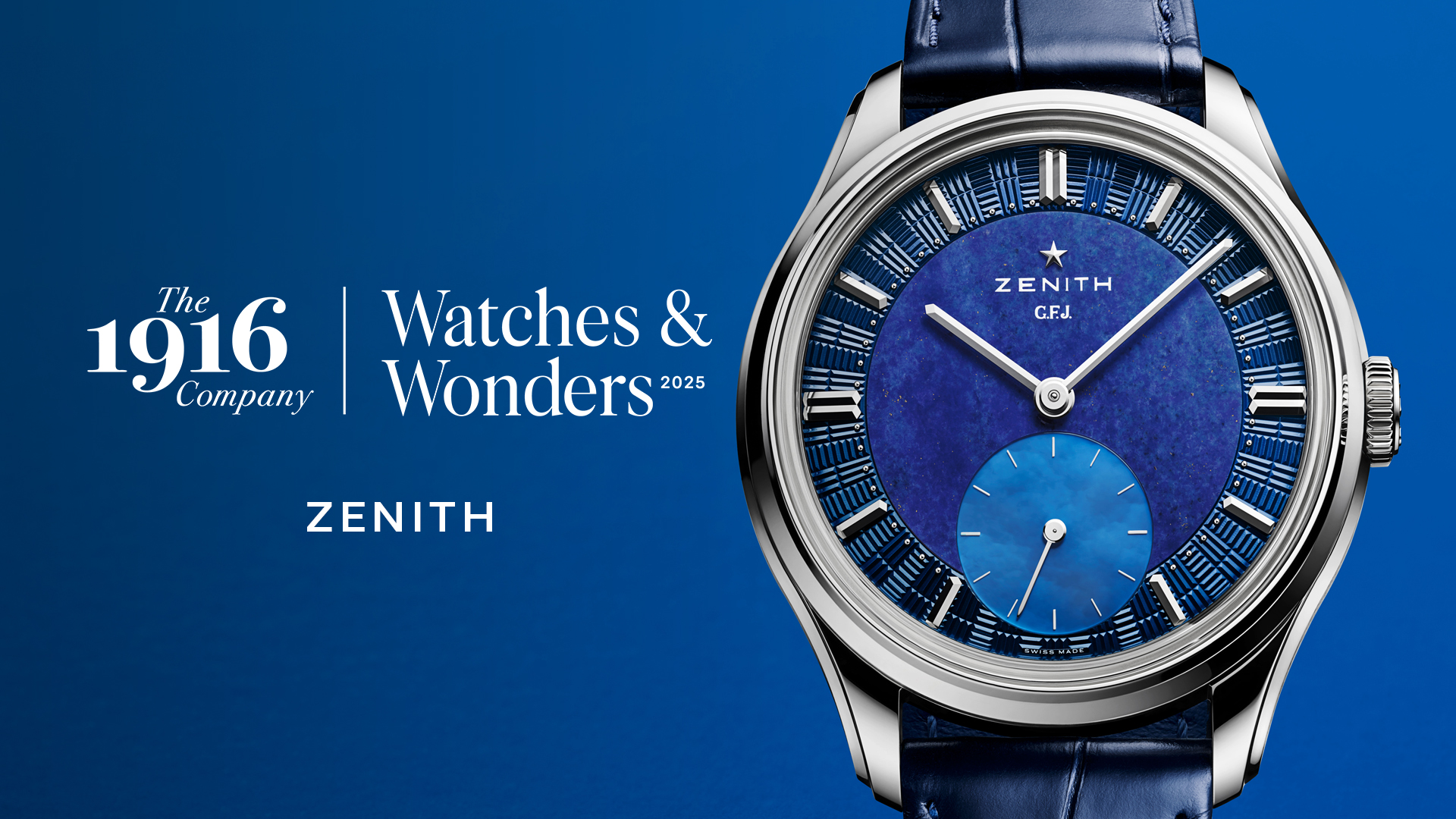 Zenith 160th Anniversary | Watches & Wonders 2025