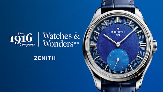 Zenith 160th Anniversary | Watches & ...
