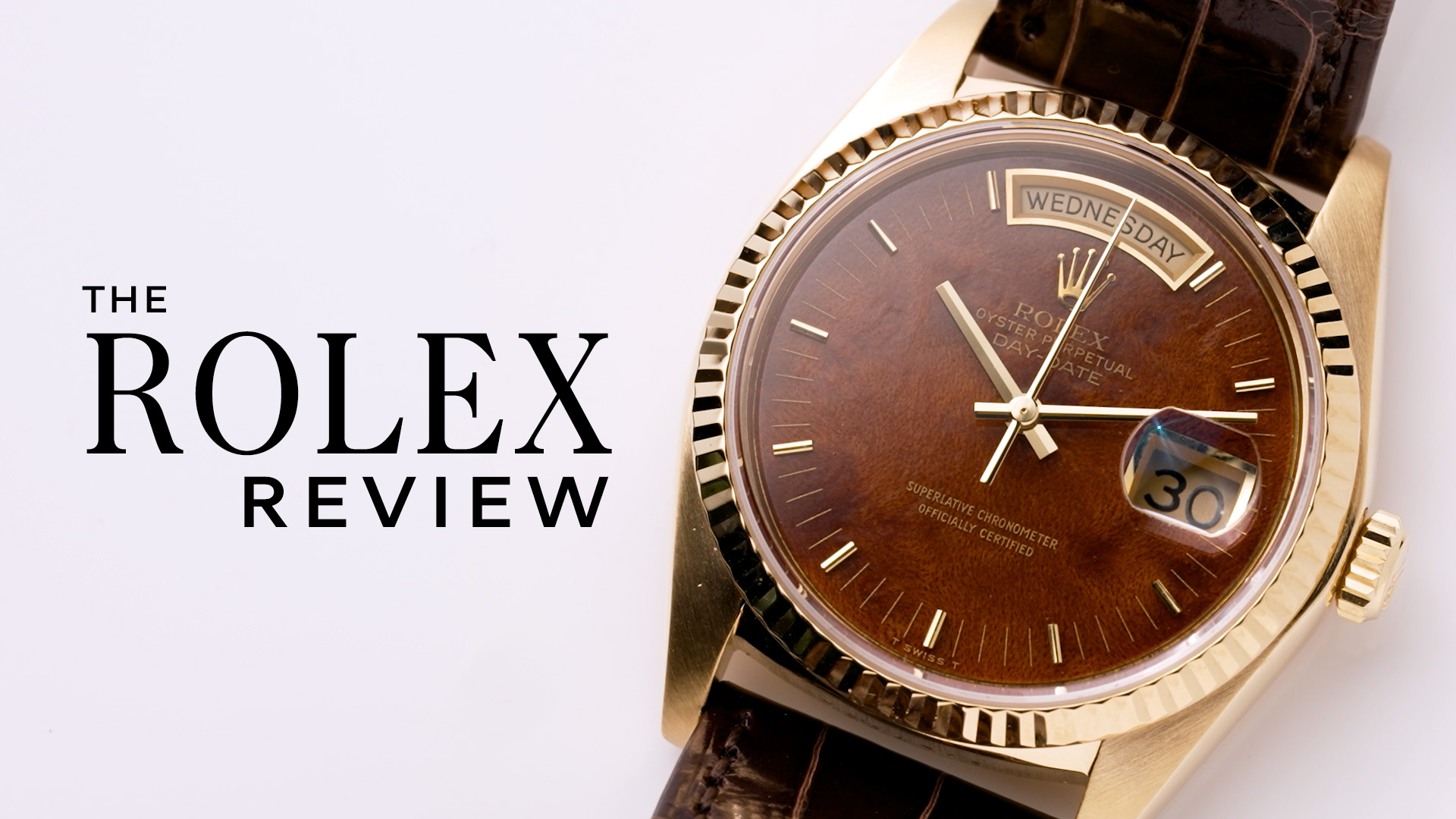 A Rare Rolex Wood Dial and Other Strap Watches | Rolex Certified Pre-Owned
