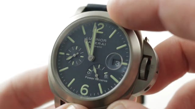 Panerai Luminor Power Reserve Blue Di...