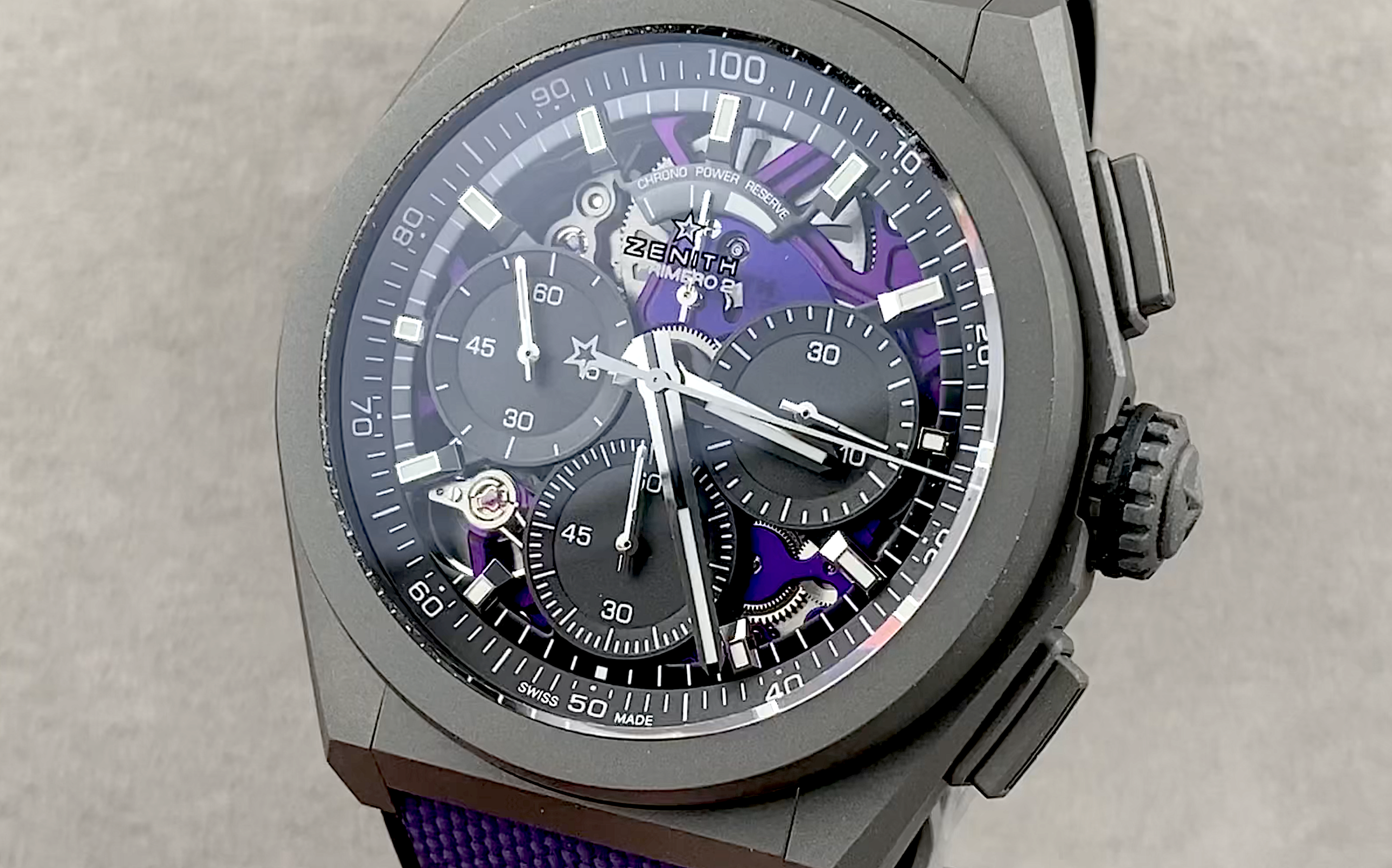 Zenith Defy El Primero 21 Ultraviolet 97.9001.9004:80.R922