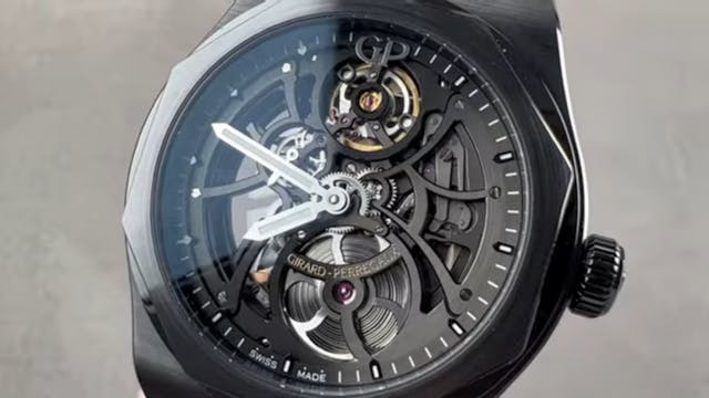 Girard-Perregaux Laureato Skeleton Bl...