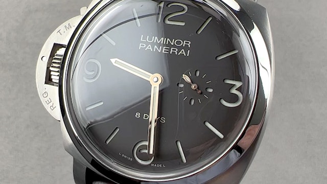 Panerai Luminor 1950 Left-Handed 8 Days Titanio PAM 368