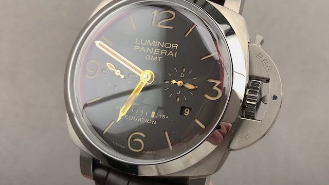 Panerai Luminor 1950 GMT Equation of Time PAM 656