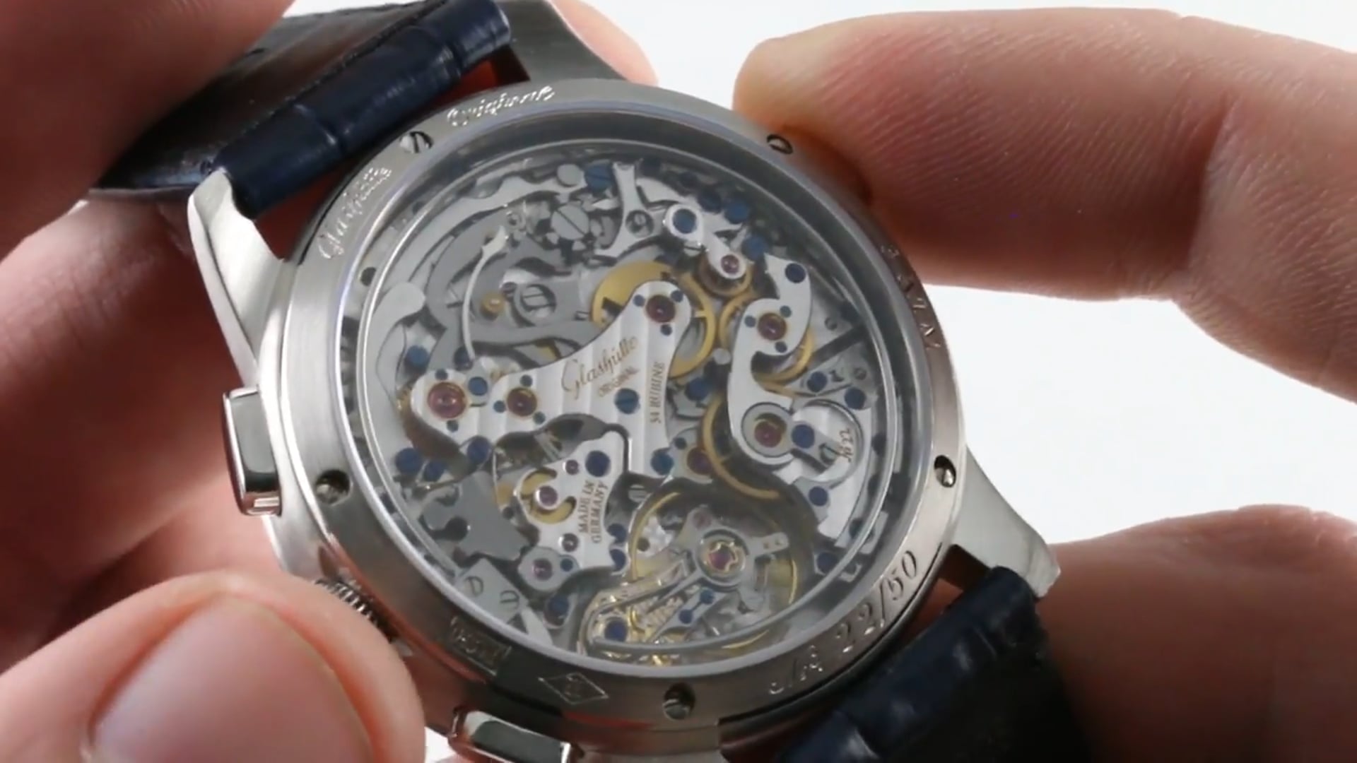 Glashutte Original Panoretrograph How To Set & Use It 60 01 01 01 06