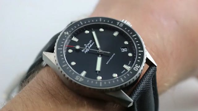 Blancpain Fifty Fathoms Bathyscaphe R...