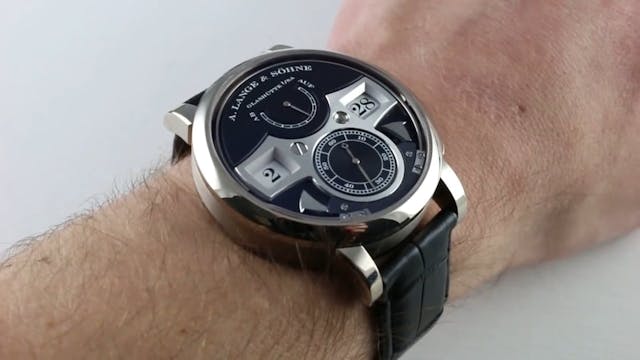A. Lange & Sohne Zeitwerk Striking Ti...