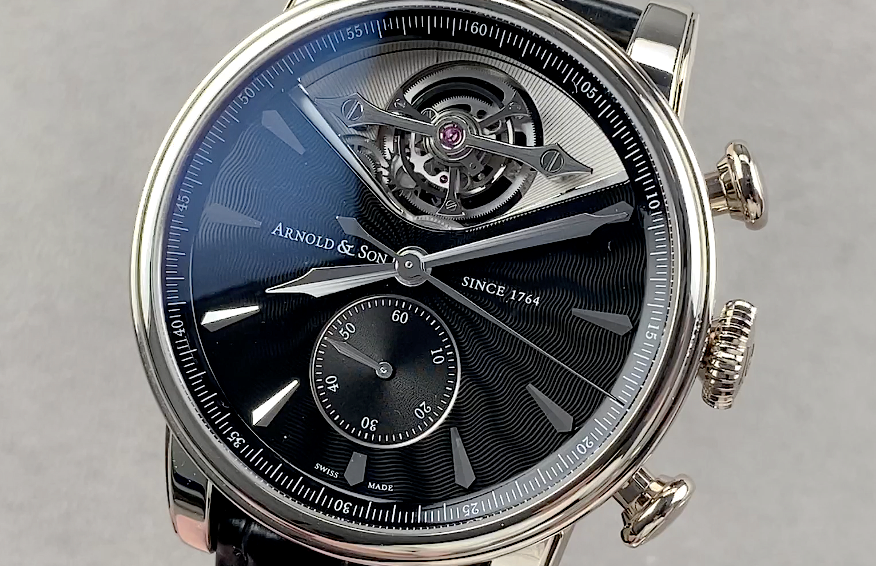 Arnold & Son TEC1 Tourbillon Limited Edition Palladium 1CTAG.U02A.C113G