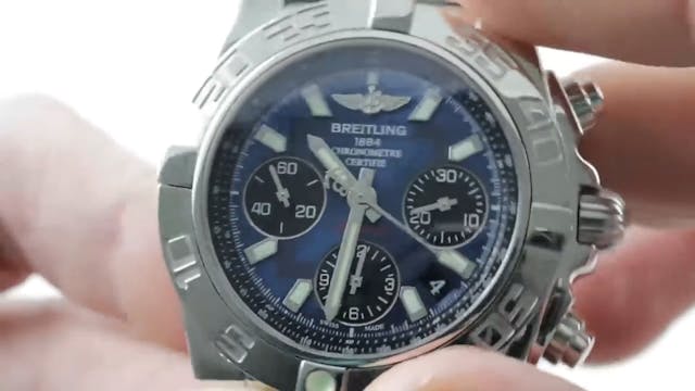 Breitling Chronomat 01 Blue Dial 41mm...
