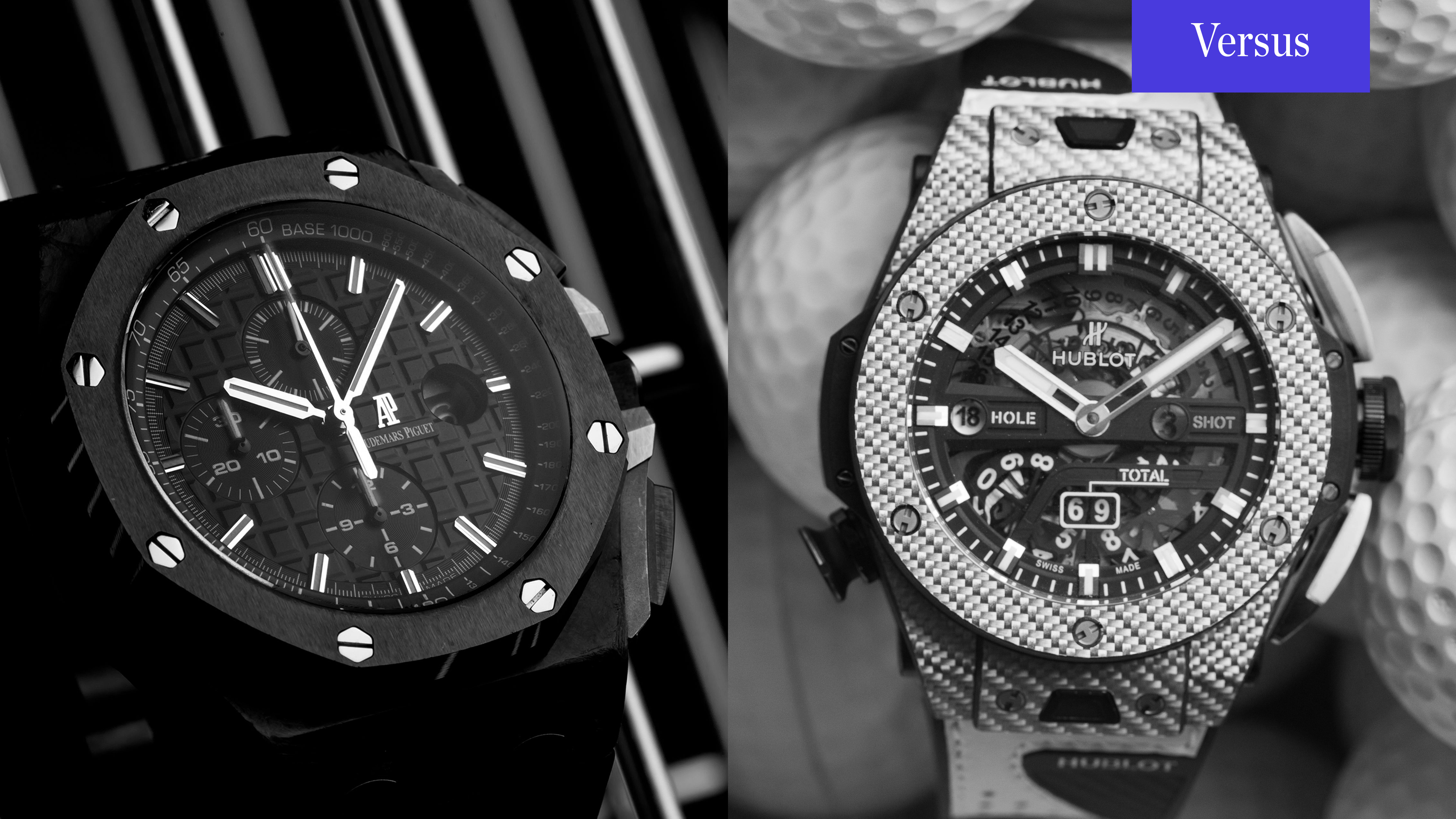 Audemars Piguet vs. Hublot Royal Oak Offshore Battle Big Bang