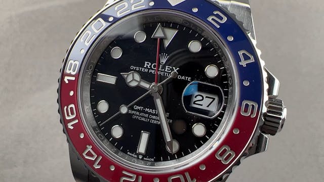 Rolex GMT-Master II "Pepsi" 126710BLRO